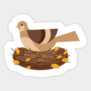 Bird Nest Sticker